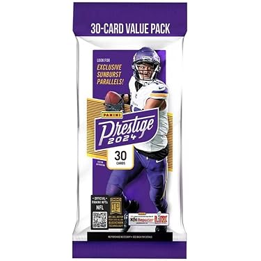 panini prestige 2024 rare cards Amazon.com: Football Value Pack pokemon present Pack Option::Sabrina (Heavy) Deluxe Pack EX Pokémon