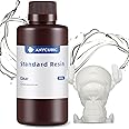 ANYCUBIC 3D Printer Resin, 405nm SLA UV-Curing Resin with High Precision and Quick Curing & Excellent Fluidity for LCD 3D Printing (Clear, 500g)