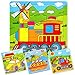 Set of 4: 9 Piece Wooden Transport Vehicles Puzzles. Kids Colorful Educational Jigsaws include Train, Tractor, Car and Ship. For toddlers and preschoolers over 3 years, by INTELLITOYZ