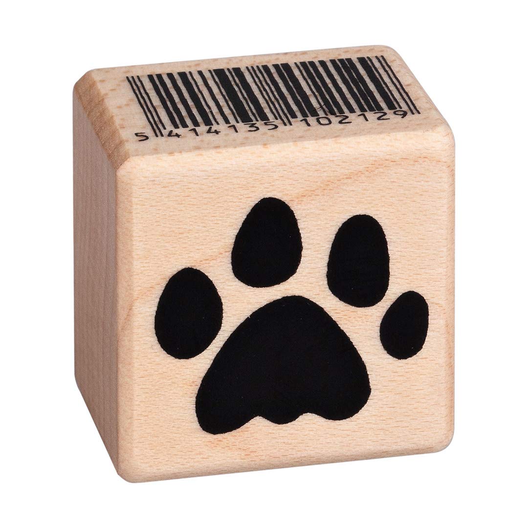 Artemio Type A Kitty Paw Wooden Stamp