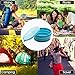 ME.FAN Silicone Collapsible Bowls - Silicone Folding Travel Bowl with Lids - Expandable Food Storage Containers Set - Portable, [27oz]