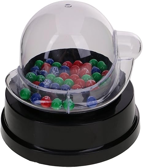 Amazon Sononia ミニ 電動 幸運番号 ピックマシン 宝くじ ビンゴゲーム用 ビンゴ くじ おもちゃ