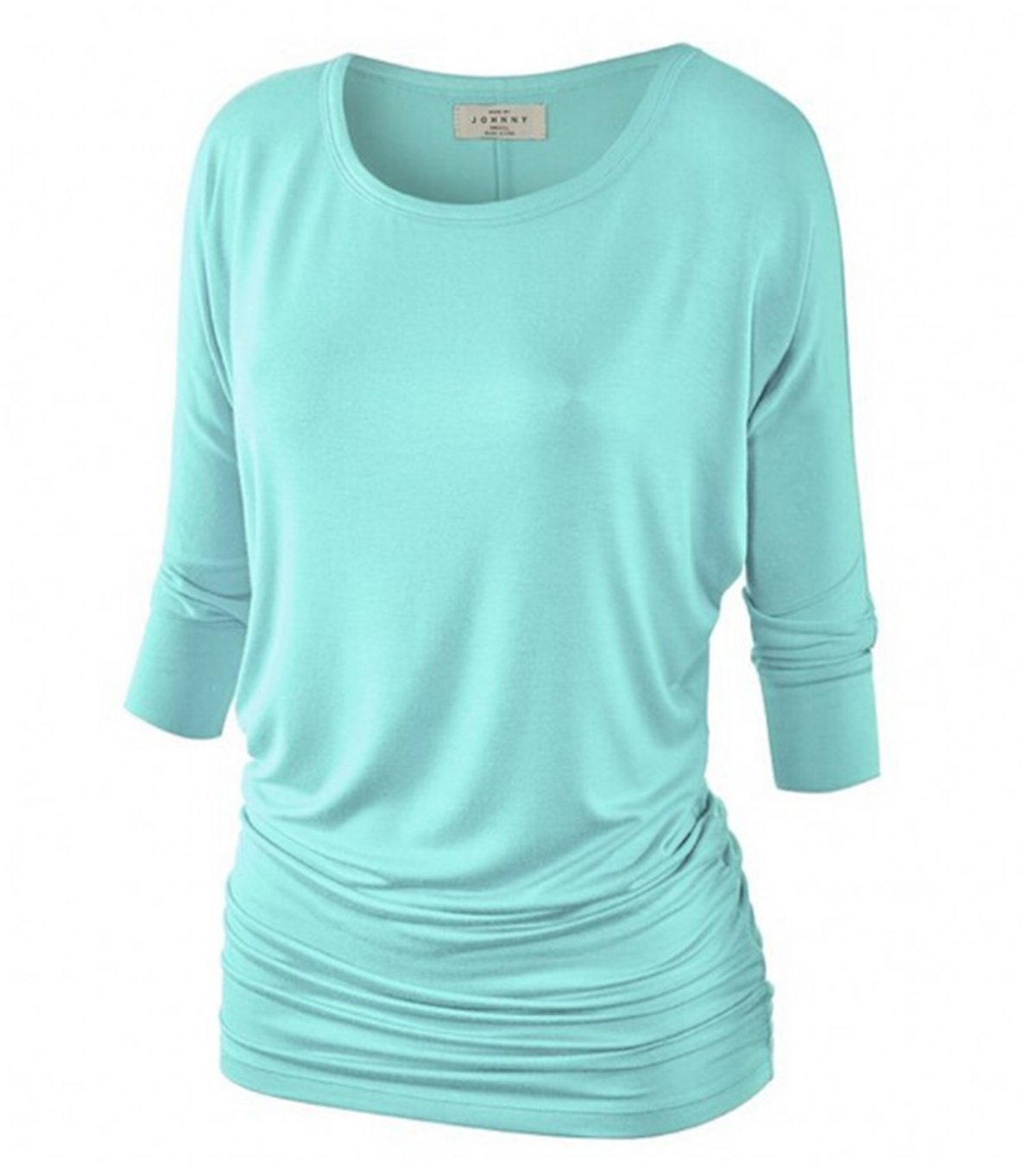 Fanessy T-Shirt Stretch Longshirt Bluse Tunika