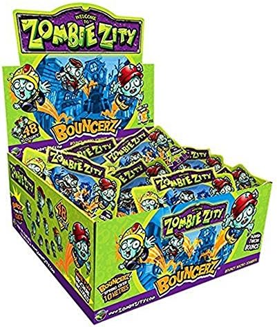 Zombie Zity Bouncerz Micro Figures (Case of 24 Foil Packs) by Zombie Zity