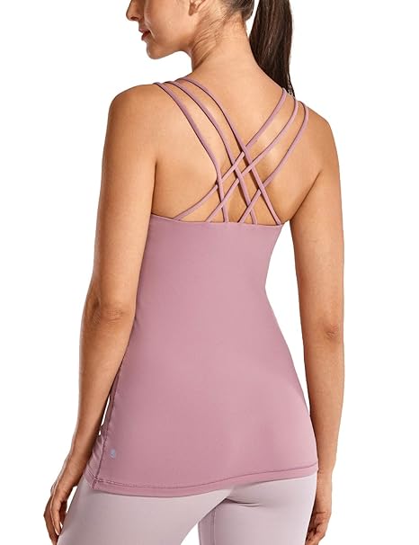 CRZ YOGA Mujer Deportiva Tirantes de Fitness X-Back Tank ...