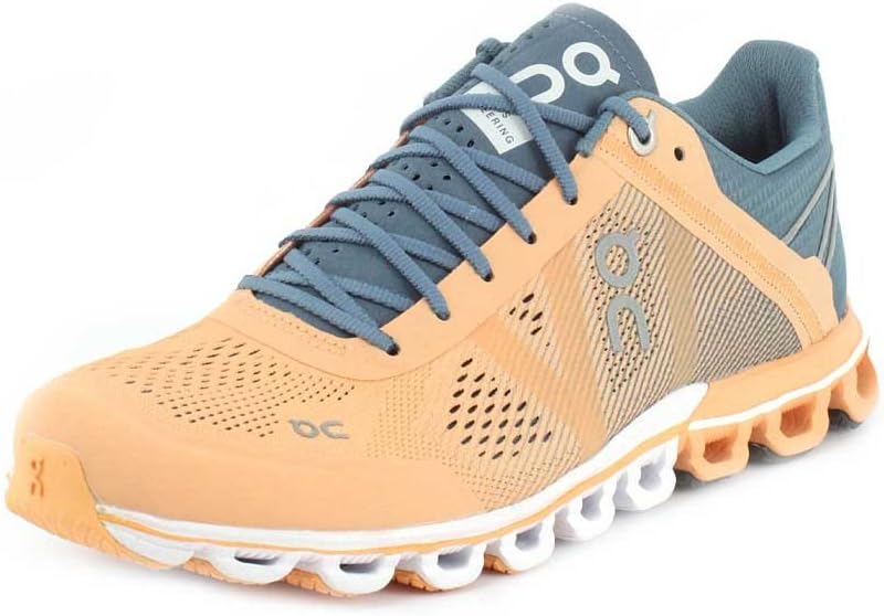 T444Z HAIR PRODUCTS ON Running Womens Cloudflow Running Shoes, Almond/Grey