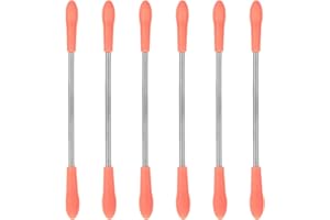 Molain 6 Pieces Facial Hair Remover Spring Eyebrow Face Epilator Coil Portable Hair Remover Spring Threading Tool Hair Remover Spring Epilator for Women Chin Cheek Mustache Upper Lip