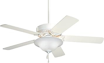 Emerson Ceiling Fans Cf712ww Pro Series Indoor Ceiling Fan With Light 50 Inch Blades Appliance White Finish Amazon Com