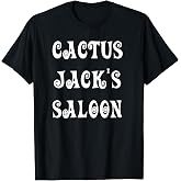 Cactus Jack's Saloon Old West T-Shirt