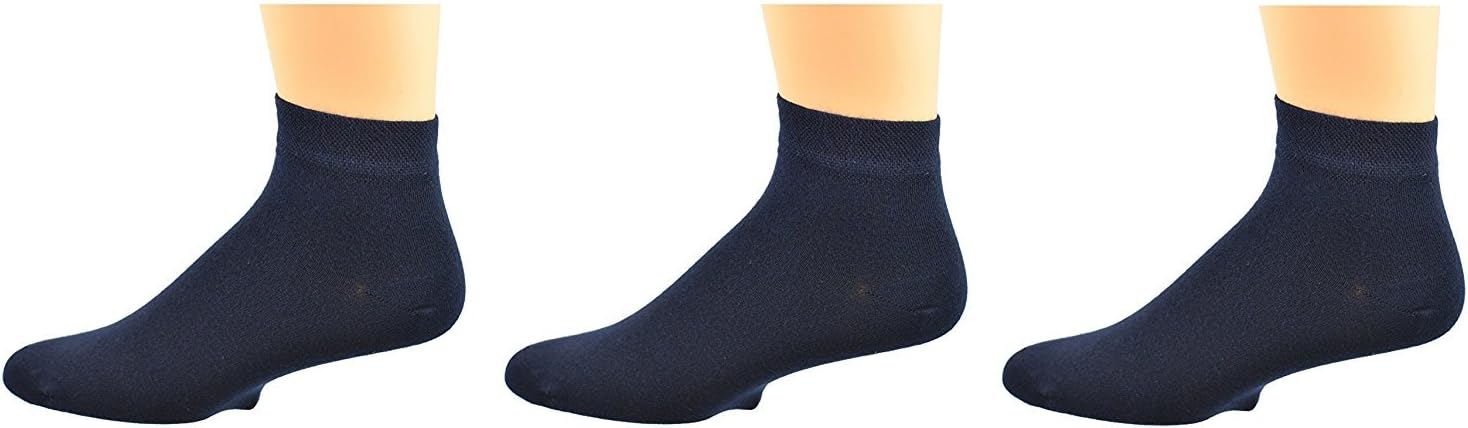 Goza Socks Men’s Bamboo No Show Socks with Seamless Toe