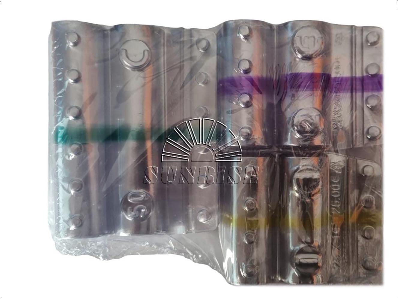 Sunrise Blister for Coins Coin Boxes 1 € – 2 € – 50 cent – Blister Coins Money Binder Coin Binder Euro Blister Coins Money Coins (20 Pieces per Cut) – Kit 60 Pieces