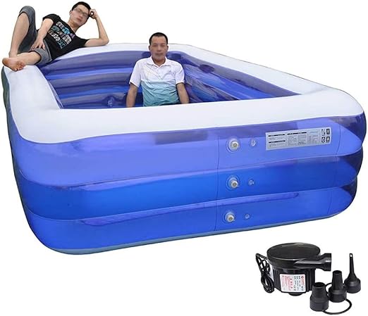 rectangle inflatable pool with filter