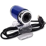 Y8TTA ウェブカメラ マイク無し 小型 高画質 web カメラ 広角 (ブルー)