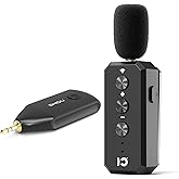 SHIDU Wireless Microphone Headset 2.4G Wireless lavalier Mics System with 3.5MM Plug for Voice Amplifier, Speakers, PA System Teacher, Tour Guides, Fitness Instructor