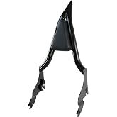 YHMOTO Detachable Sissy Bar Passenger Backrest 22" Inch Rear Pad Fit for Harley Touring Models 2009-2026 Road King Ultra CVO Limited Street Glide Road