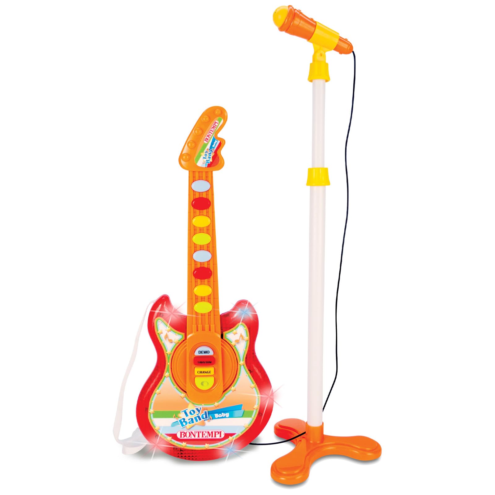 Bontempi Baby Guitar With Microphone - New