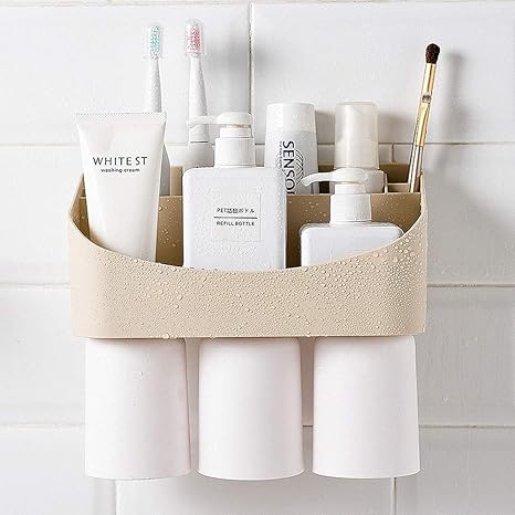 ADSE Zahnbürste und Zahnpastahalter Badezimmerregal