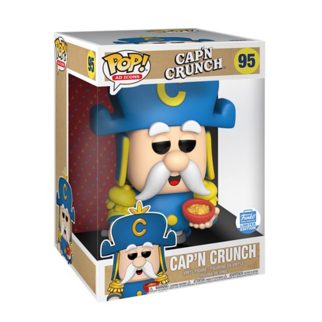 Funko Pop! Ad Icons 46134 - Quaker Oats Cap'n Crunch Supersized 10 inch (Special Edition) #95