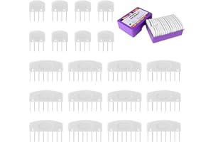 Knit Blocking Pins Kit with 20 Blocking Combs, Tape Measure, Stainless Steel, for Crochet Lacework