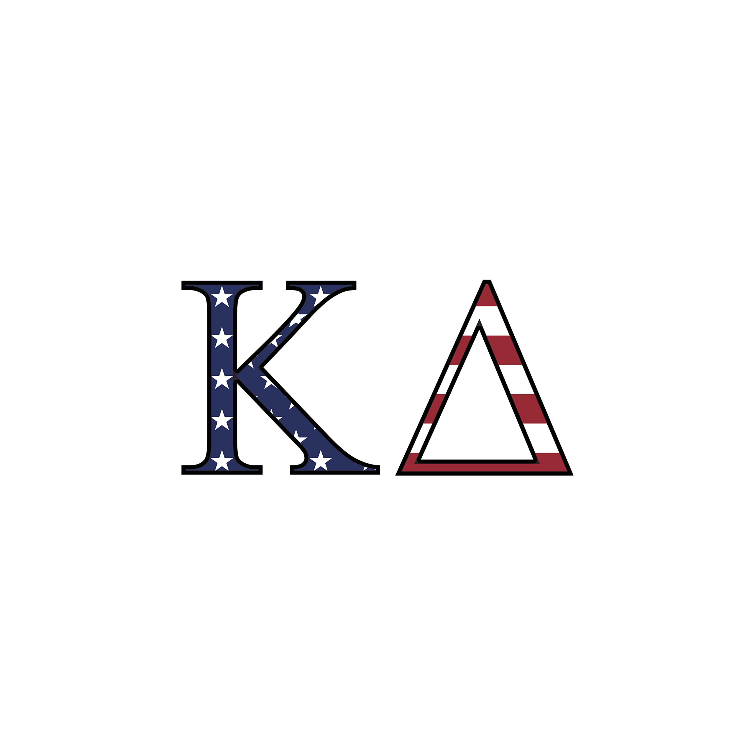 Pro-Graphx Kappa Delta Greek Sorority Sticker