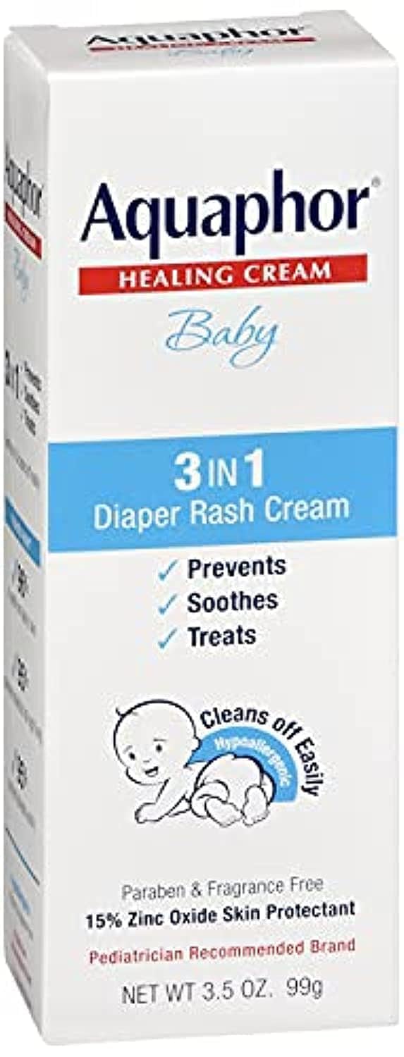 Aquaphor Diaper Rsh Crm H Size 3.5z Aquaphor Diaper Rash Cream Healing 3.5z