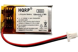 HQRP Battery Works with Viper 7756V 5706V 3706V 3806V 4606V 4706V 4806V 5606V 5806V, Clifford 7756X 3706 4706 5706 Remote Control Key Fob Car Engine Starter