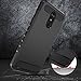 LK Case for LG Stylo 4, LG Q Stylus, [Carbon Fiber] Shock Absorption Hybrid Armor Defender Protective Case Cover for LG Stylo 4/LG Q Stylus - Black