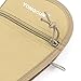 YONGCUN Pistol Bag Pistol Case Hand Gun Cases Pistol Rug Size 9.5inch Black 600D PVC