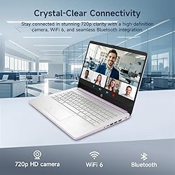 HP 14 Student-Laptop Back to School, Quad-Core