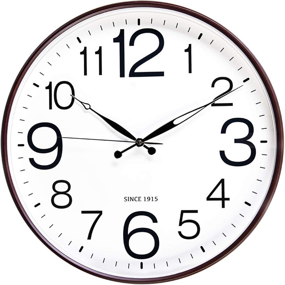 Wall Clocks GPZ Battery Operated Glow in The Dark Battery Operated Non Ticking