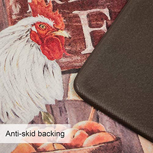 Farmhouse Kitchen Mats Cushioned Anti-Fatigue Comfort Mat ...