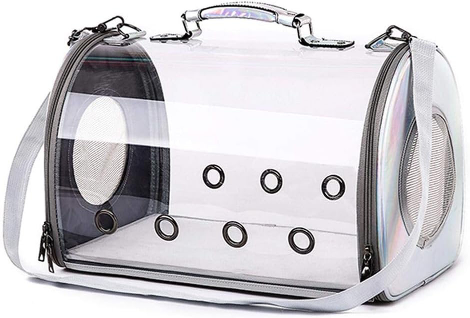 heresell Pet Travel Carrier For Dogs Cats Portable Soft Transparent Transport Pack Breathable Pets Backpack For Small Animals Dog Kitten Puppies