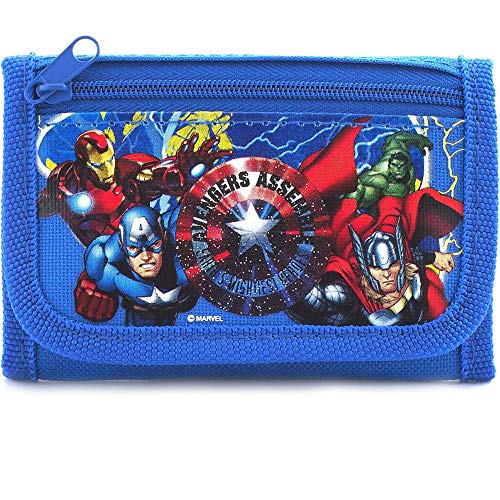 Disney Marvel Avengers Blue Trifold Wallet - 1 WALLET - //coolthings.us