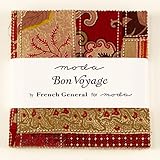 Bon Voyage Moda Charm Pack By French General; 42 - 5