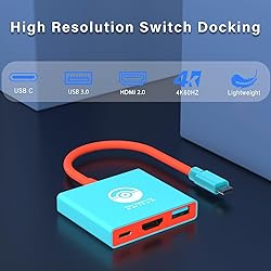 NALENSY Switch Docking Station for Nintendo TV Dock