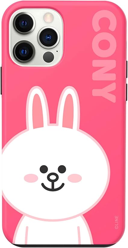 Amazon Line Friends 公式ライセンス品 Iphone 12 Pro Max ケース ライン フレンズ コニー 二重構造 ハイブリッド 耐衝撃 アイフォン 12 プロ マックス カバー Dual Guard Basic Choco Kce Csb087 国内正規品 ラインフレンズ Line Friends