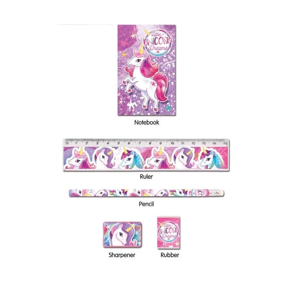 HENBRANDT Unicorn 5 Piece Stationary Set Amazon.co.uk Toys & Games