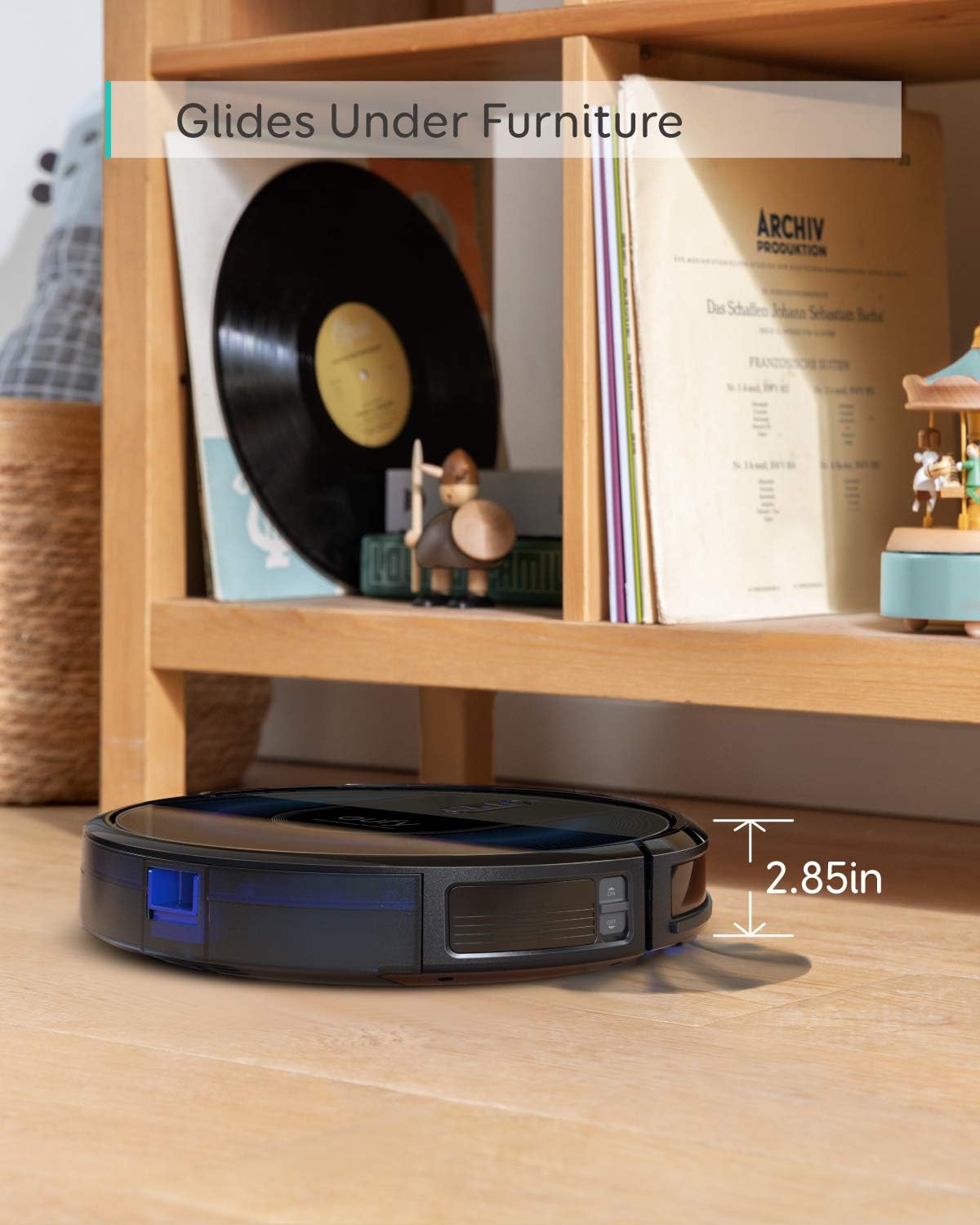eufy by Anker, RoboVac G30, Robot Vacuum with Smart Dynamic Navigation 2.0, 2000Pa Strong Suction, Wi-Fi, Compatible with Alexa, Carpets and Hard Floors -
