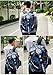 American shield Laptop Backpack Traveling Bag Outdoor Hiking Backpack Student School knapsack Rucksack Lightweight AS6101 (Black)