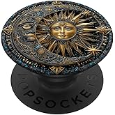 Celestial Sun Stars Moon PopSockets Adhesive PopGrip