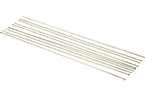 Bronze Welding Brazing Rods 1.6mm x 250mm Low Temperature Brass Wire Soldering Rod for Steel Copper Iron Carbon Metal Repair 
