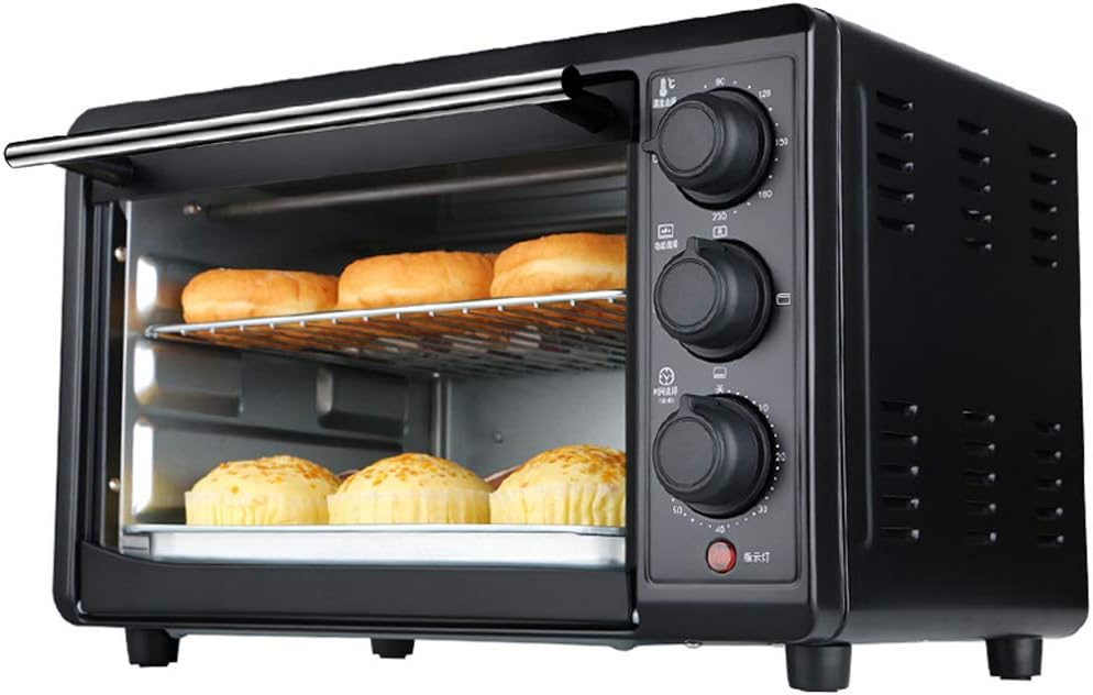 AICN 22L Mini Oven FourLayer Baking Position Adjustable Temperature 0
