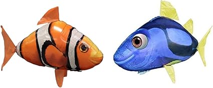 air swimmers remote control flying clownfish