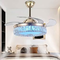 42" Fandelier Ceiling Fan with Light Remote