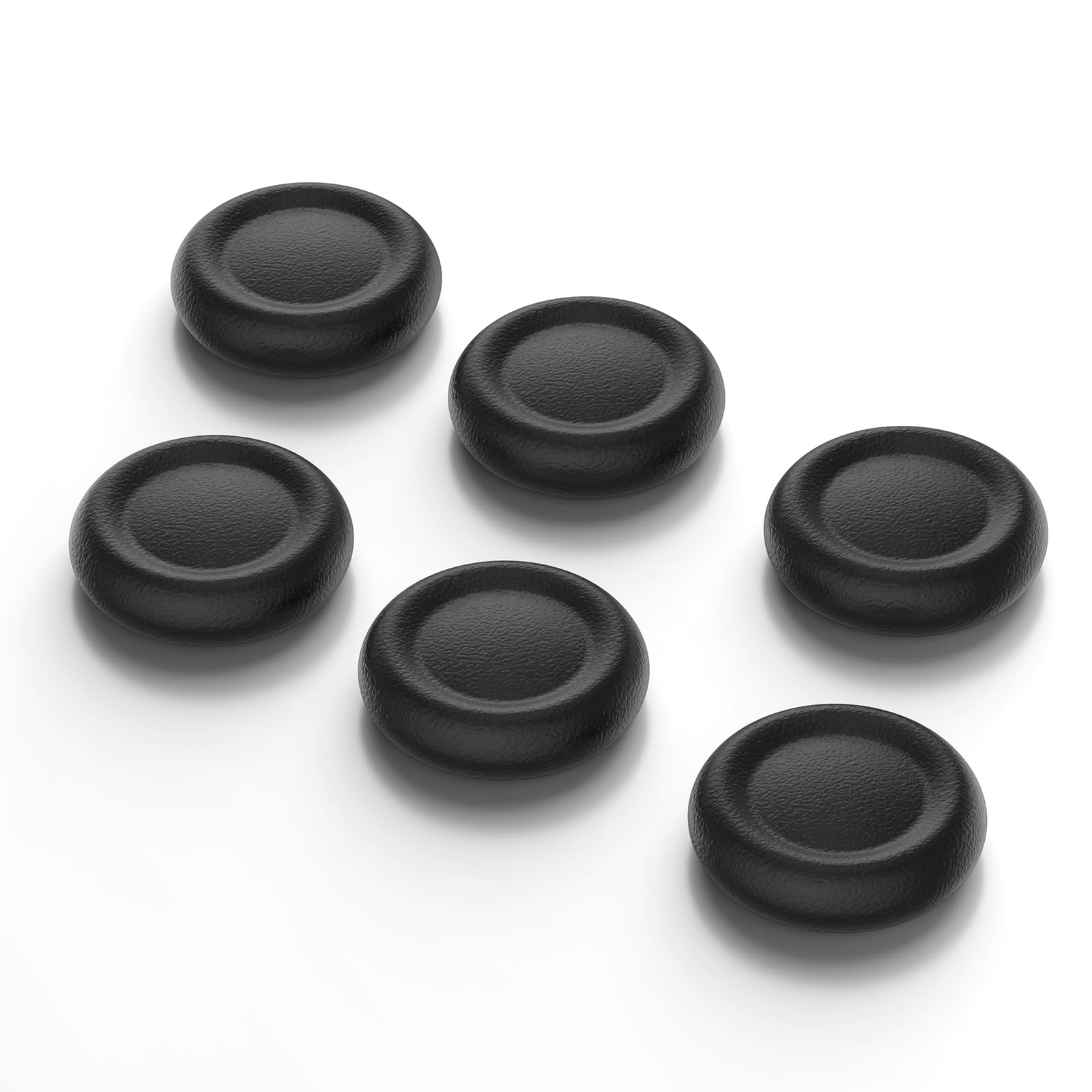 Photo 1 of Joystick Replacement Cap Thumb Grips for PS5/PS4 Controller, IINE PS5/PS4 Controller Button Stick Covers, 3D Analog Cap Skin Replacement Part Repair Accessories, 6 PCS