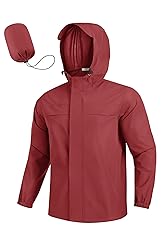 COOFANDY Men's Rain Jacket Waterproof Lightweight