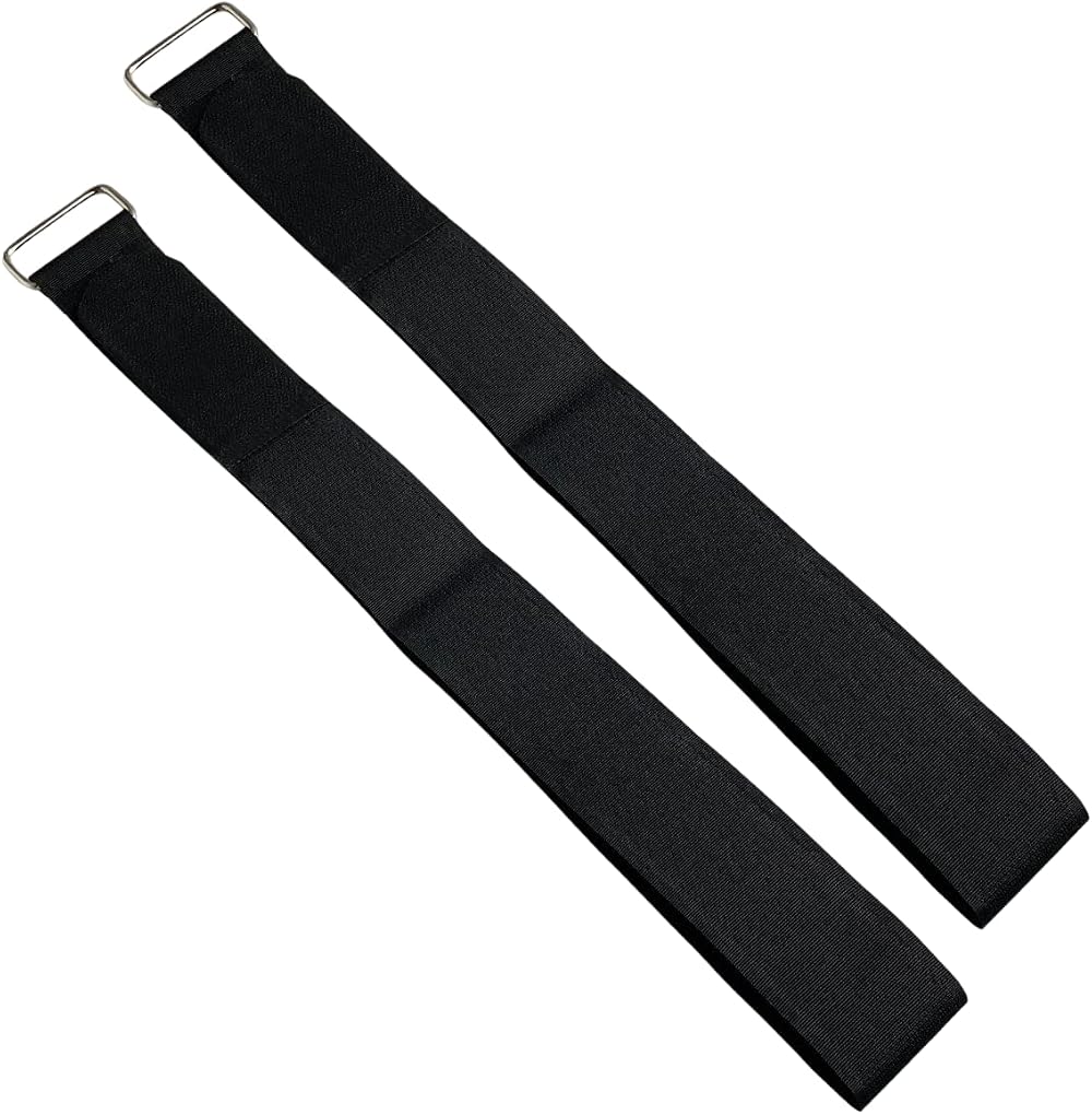 On1shelf Heavy Duty Metal Hook and Loop Strap Pack of 2 6cm x 300cm