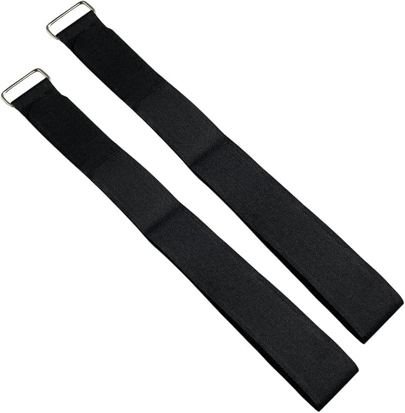 On1shelf Heavy Duty Metal Hook and Loop Strap Pack of 2 6cm x 300cm