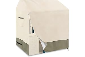 LSONGSKY Outdoor Kids' Playhouse Cover,Waterproof Cover Kids' Playhouse,Protect The Wooden Kids Playhouse from Rain,Snow,Dirt and Hail Storms (45" Lx 39" W x 51" H)