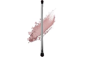 Ksvsonrvi Eyeshadow Brushes, 1 PCS Double-ended Cosmetic Makeup Brush Tool Good at Flawless Blending, Contouring or Defining
